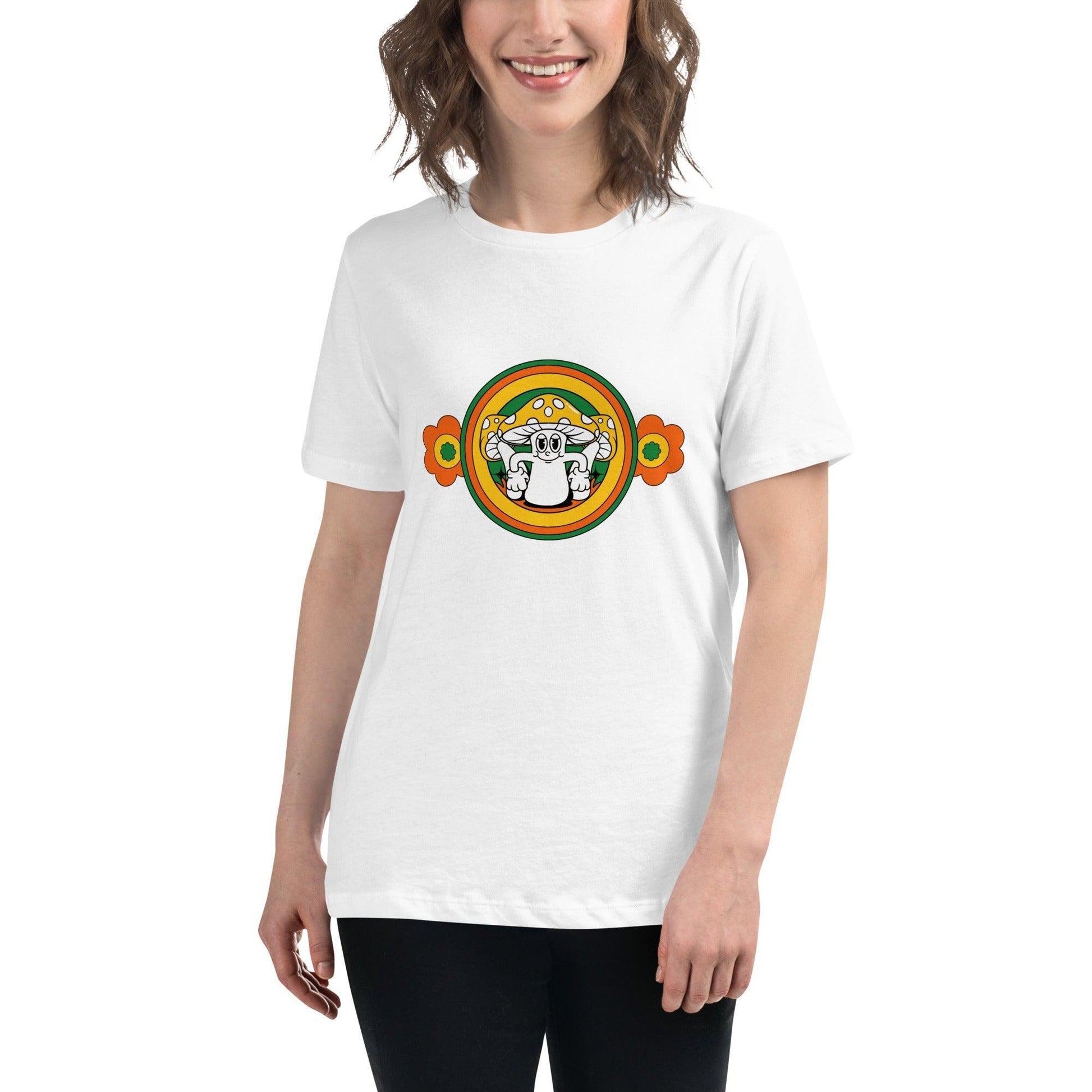 Camiseta suelta "Setita floral" | ¡La camiseta perfecta para un look bohemio y chic! - Silvornique