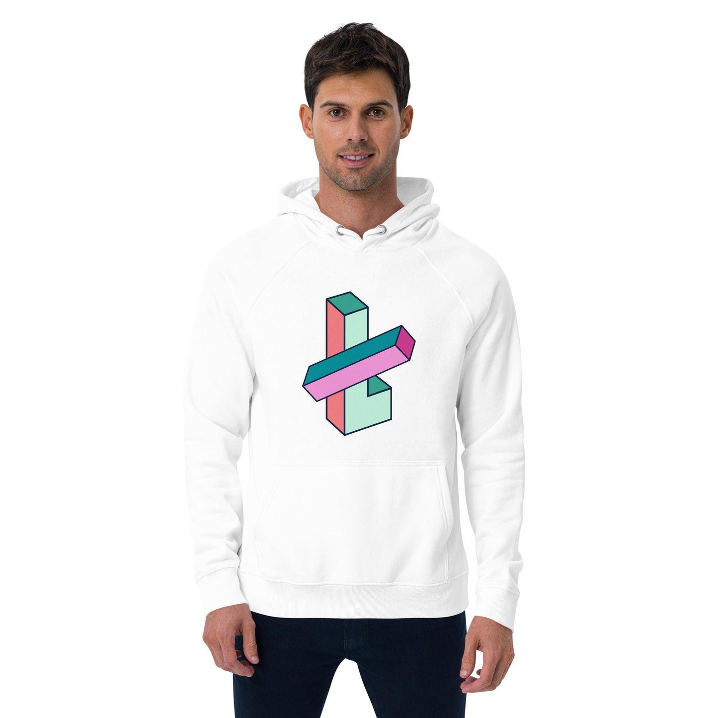 Sudadera con capucha estilo abstracto - Silvornique